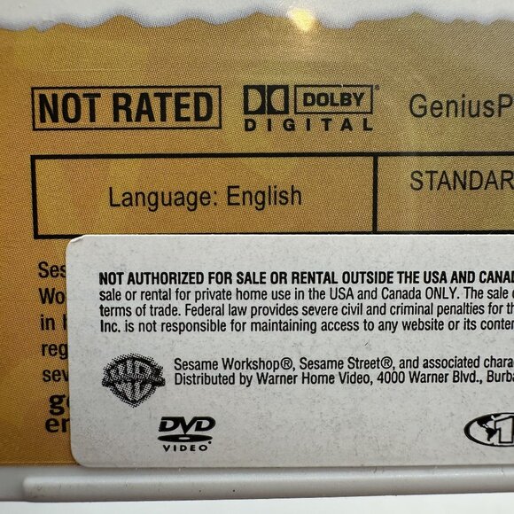 Sesame Street The Great Numbers Game DVD Elmo Telly Gabi Learning Educational - Picture 5 of 8